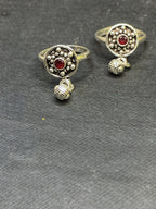 Silver Toering With Bell