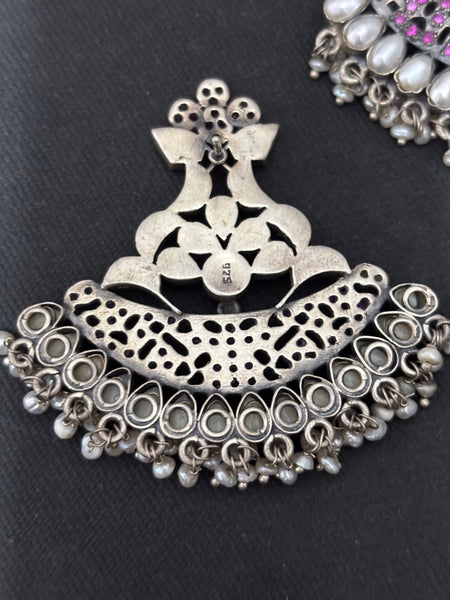 Silver Statement Earrings