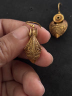 Gold Plated Silver Kathila Earrings