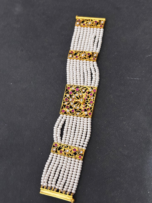 Goldplated Silver Cutwork Bracelet