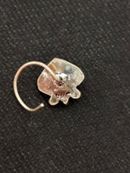 Silver Turquoise Nosepin