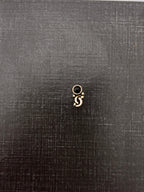 Silver Dot and Swirl Nosepin