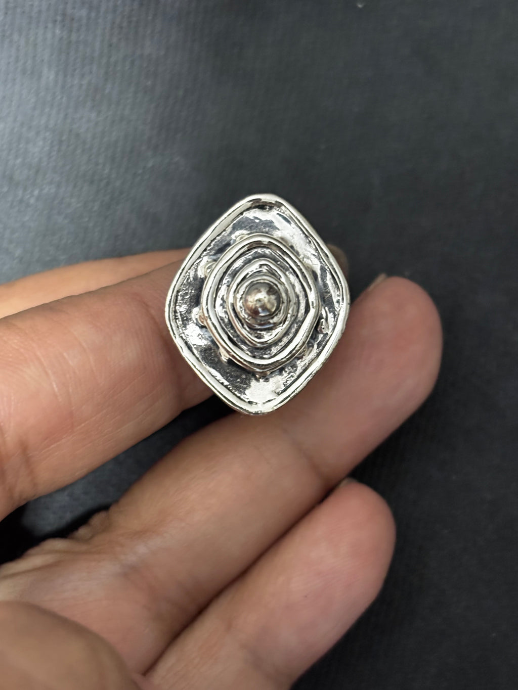 Silver Contour FingerRing