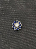 Stone Silver Flower Nosepin