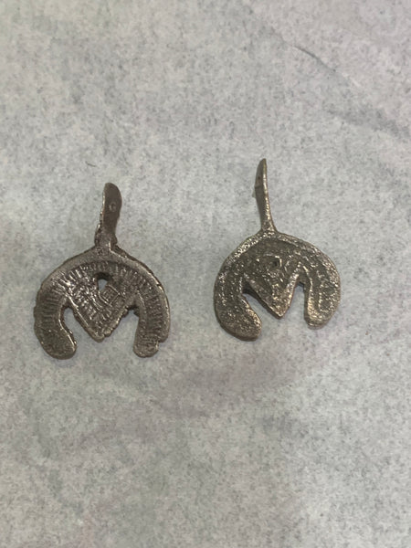 Vintage Libyan Silver Earrings