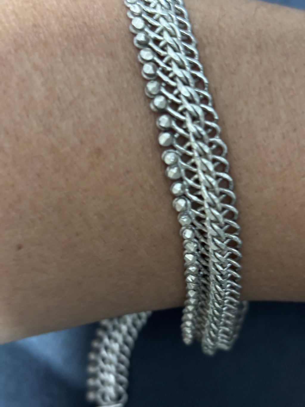 Silver Handmade Anklet