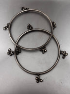 Silver Bangle With Gungroo