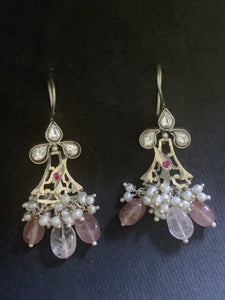 Jadau Nakina Work Earrings