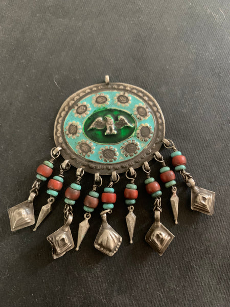 Vintage Cental Asian Pendant