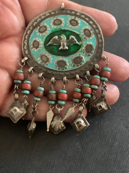 Vintage Cental Asian Pendant