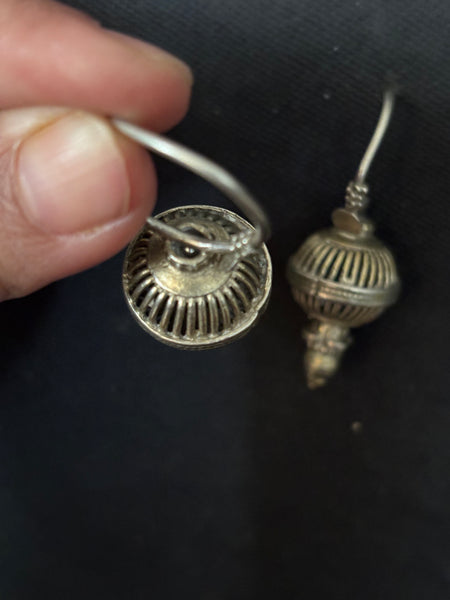 Vintage Silver Kutch Earrings