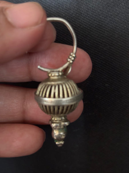 Vintage Silver Kutch Earrings