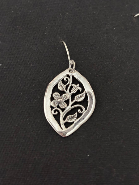 Light Weight Silver Earrings