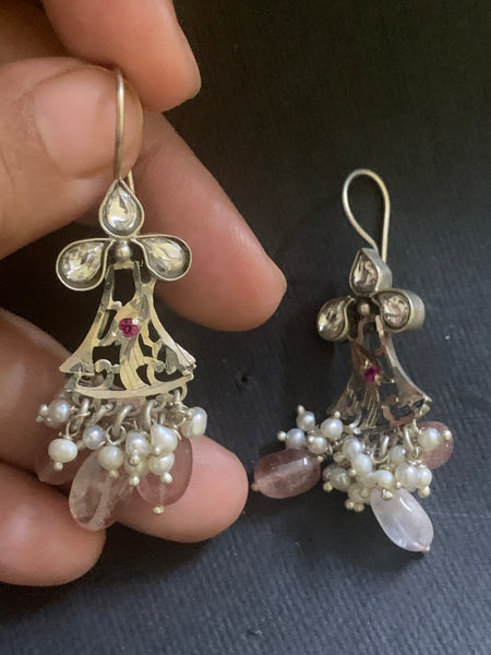 Jadau Nakina Work Earrings