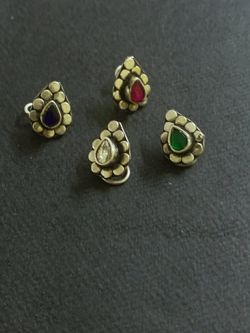 Silver Nosepin