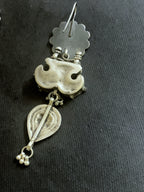 Assembled Silver Earrings