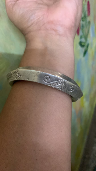 Vintage Silver Kada