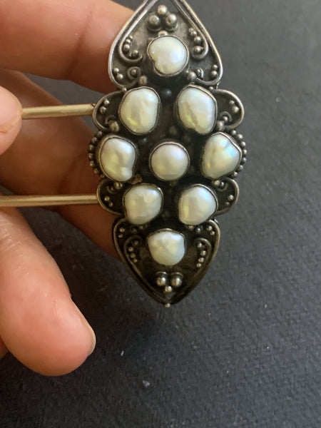 Sea Pearls Hair Pin