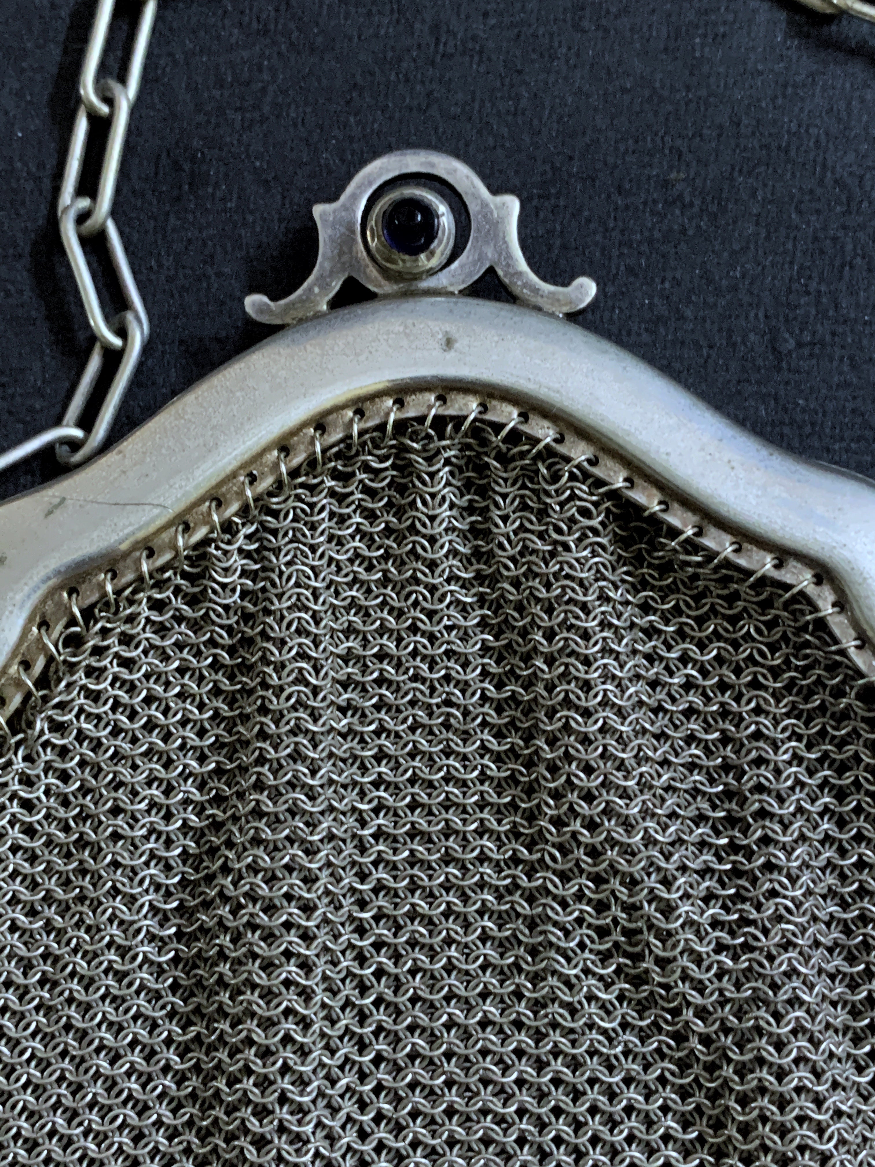Vintage Silver Purse