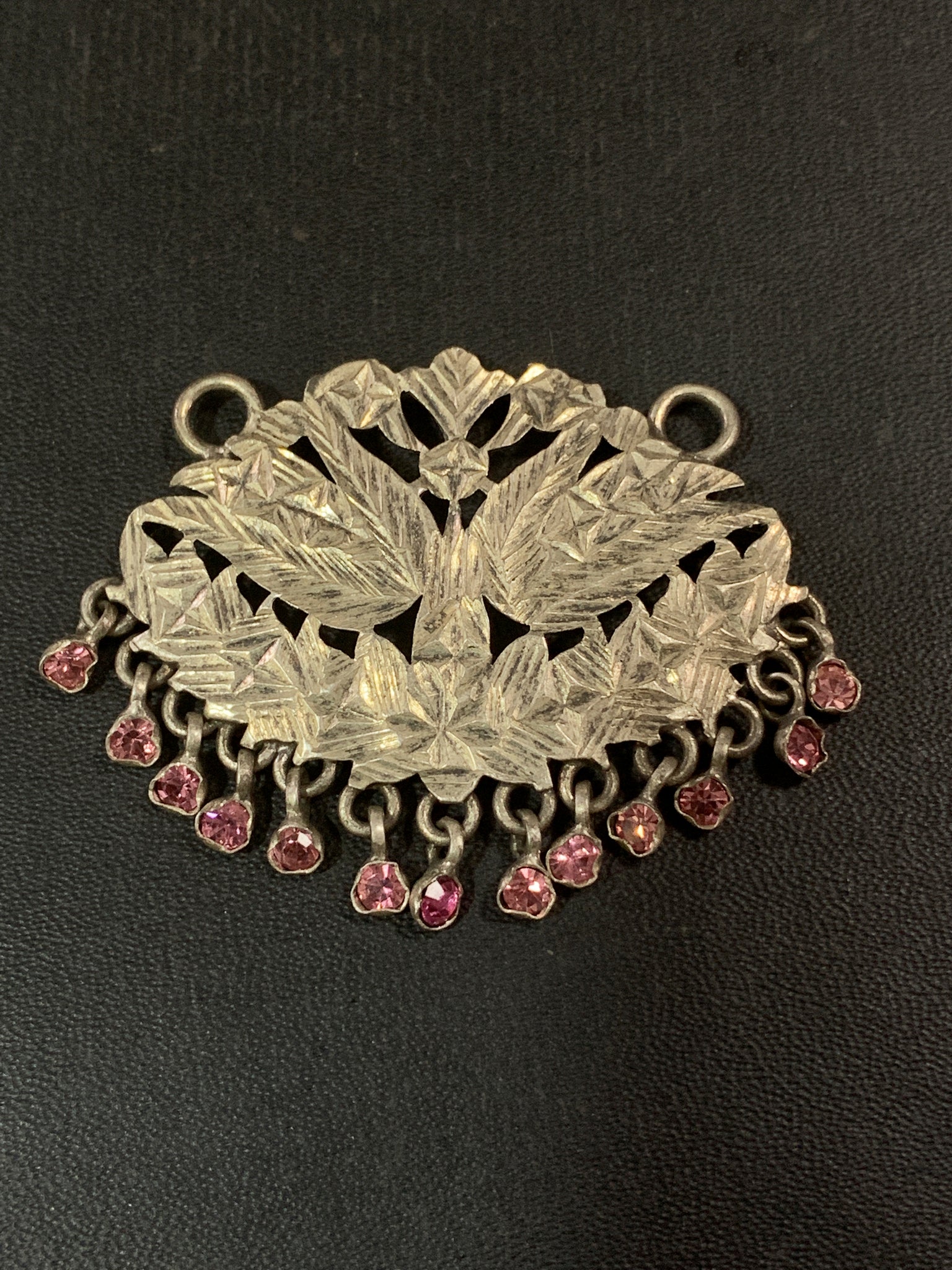 Vintage Silver Swan Pendant